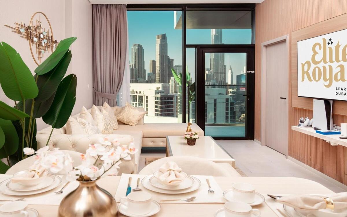 Apartment Elite Royal - Panoramic Burj Khalifa View - Sky Edition - Luxurious - Zacharyas